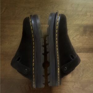 Dr. Martens Zebzag Slingback Platform Mule